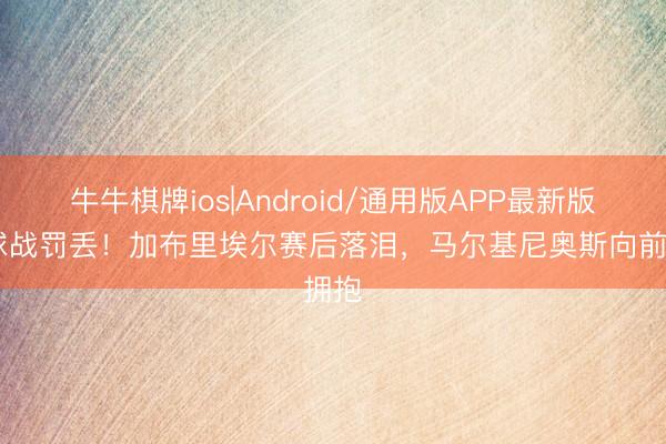 牛牛棋牌ios|Android/通用版APP最新版 点球战罚丢！加布里埃尔赛后落泪，马尔基尼奥斯向前拥抱