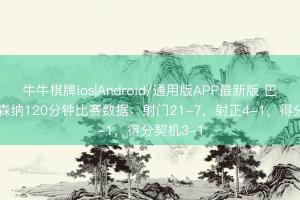 牛牛棋牌ios|Android/通用版APP最新版 巴黎1-1阿森纳120分钟比赛数据：射门21-7，射正4-1，得分契机3-1